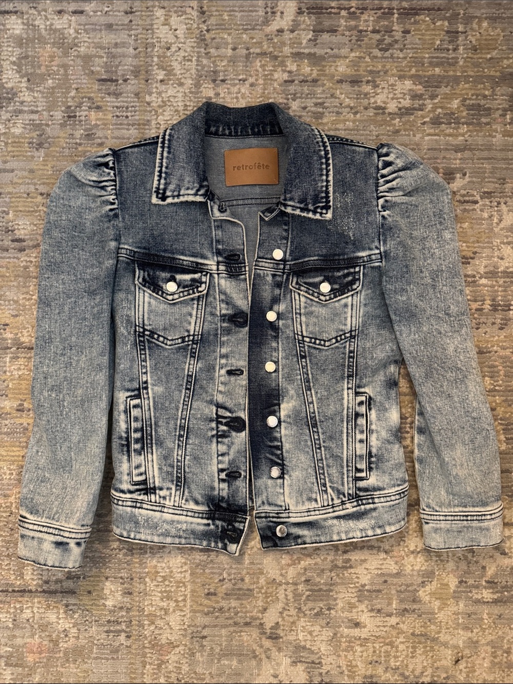 NWOT Retrofête Ada Denim Jacket